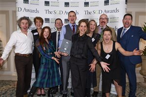 SGD Awards 2020 Winner – Hardscape - Butter Wakefield - Ribbon Wheel Garden – Sponsor Talasey Group