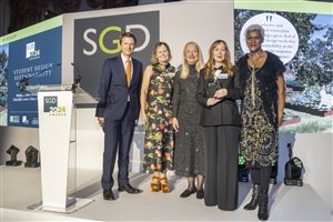 SGD Awards 2024 - Chloe Hamblen - Student Design – Urban Sustainability Winner - Sponsor Vectorworks