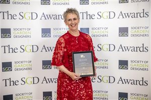 SGD Awards 2022 - Sarah Eberle FSGD - The Lifetime Achievement Award Winner - Sponsor Alitex