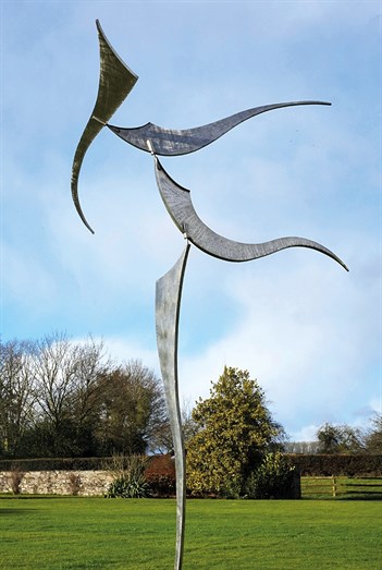Will Carr’s kinetic wind sculpture