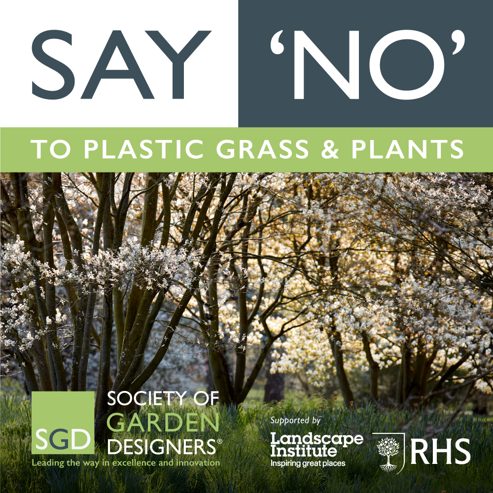 Say No to Plastic Grass & Plants