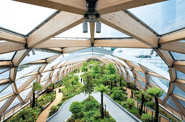 Project: Crossrail Place Roof Garden