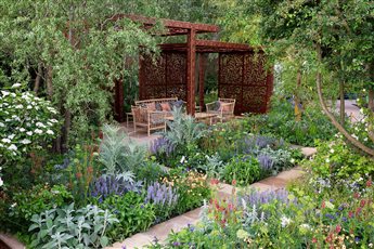 Morris & Co Garden, designed by Ruth Wilmott, Gold Medal winner RHS Chelsea Flower Show 2022