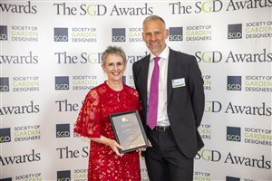 SGD Awards 2022 - Sarah Eberle FSGD - The Lifetime Achievement Award Winner - Sponsor Alitex
