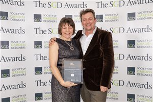 SGD Awards 2020 Winner – Medium Residential Garden - Acres Wild; Principal Designer Debbie Roberts MSGD – Blue Doors – Sponsor Capital Garden Products Ltd