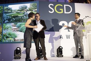 SGD Awards 2020 Winner – Medium Residential Garden - Acres Wild; Principal Designer Debbie Roberts MSGD – Blue Doors – Sponsor Capital Garden Products Ltd