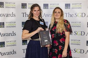 SGD Awards 2021 - Kristina Clode - Design for the Environment Winner - Sponsor  Readyhedge