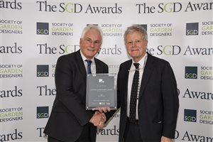 SGD Awards 2020 Winner – The Lifetime Achievement Award - Penelope Hobhouse MBE – Sponsor Alitex – collected by Niall Hobhouse