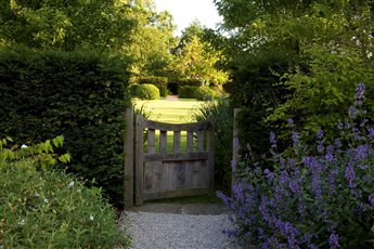 Come into the garden... a gate in a Cotswold garden. Photo credit Steve Wooster