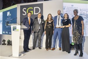 SGD Awards 2024 - Holly Birtles - Paper Landscape Design Winner - Sponsor MFL Insurance Group