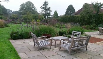 Seating area at a project in Cranleigh, Surrey
