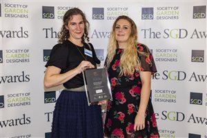 SGD Awards 2021 - Kristina Clode - Design for the Environment Winner  - Sponsor  Readyhedge