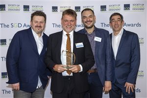 SGD Awards 2024 - Andy Sturgeon FSGD - UK/International Roof, Podium, or Raised Courtyard Gardens Winner - Sponsor Deepdale Trees