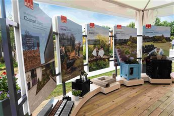 Rainwater management solutions displayed at RHS Hampton Court Palace Festival Flower Show 2023