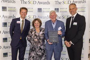 SGD Awards 2021 - David Stevens FSGD, FCI Hort - Lifetime Achievement Award - Sponsor Alitex
