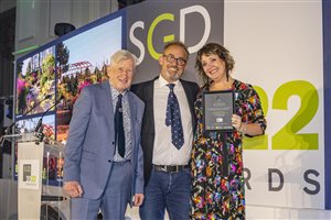 SGD Awards 2022 - Ann Marie Powell Gardens, Principal Designer Ann Marie Powell FSGD - UK Commercial or Community Landscapes & Gardens Winner - Sponsor Landscape Institute
