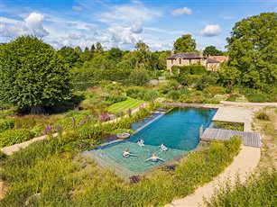 Lincolnshire natural swimming pool