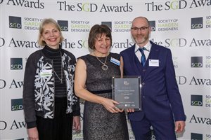 SGD Awards 2020 Winner – People's Choice Award - Acres Wild; Principal Designer Debbie Roberts MSGD – Blue Doors - Sponsor Homes & Gardens