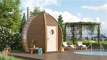 The Crown Elegant Sauna provides a special place to relax and de-stress in today’s hectic world. The clean and modern, yet timeless design, that is Elegant Sauna, will add a stunning focus to your garden.