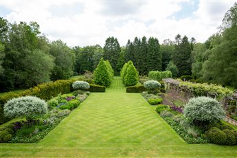 Formal country garden in Surrey