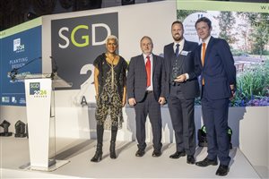 SGD Awards 2024 - Nic Howard MSGD - Planting Design Winner - Sponsor Barcham Trees