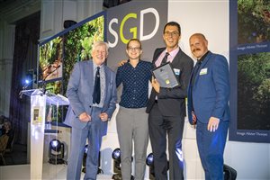 SGD Awards 2022 - Stefano Marinaz MSGD - Garden Jewel Winner - Sponsor Vande Moortel