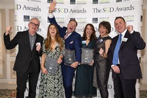 SGD Awards 2020 Winners - Student Awards – Luke Arend, Joana Rzepa & Tabitha Rigden - College London College of Garden Design – Sponsor British Sugar TOPSOIL